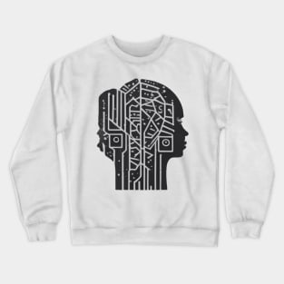 Brain network Crewneck Sweatshirt